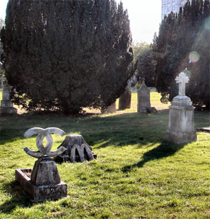 Graveyard Install by Laura Keeble